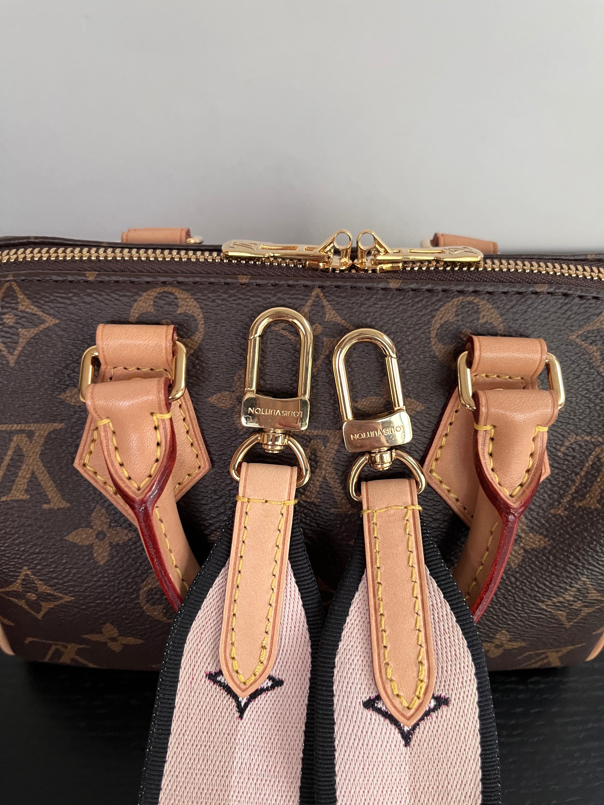 Strap Louis Vuitton Speedy Bandoulière 20 Monogram Singapore