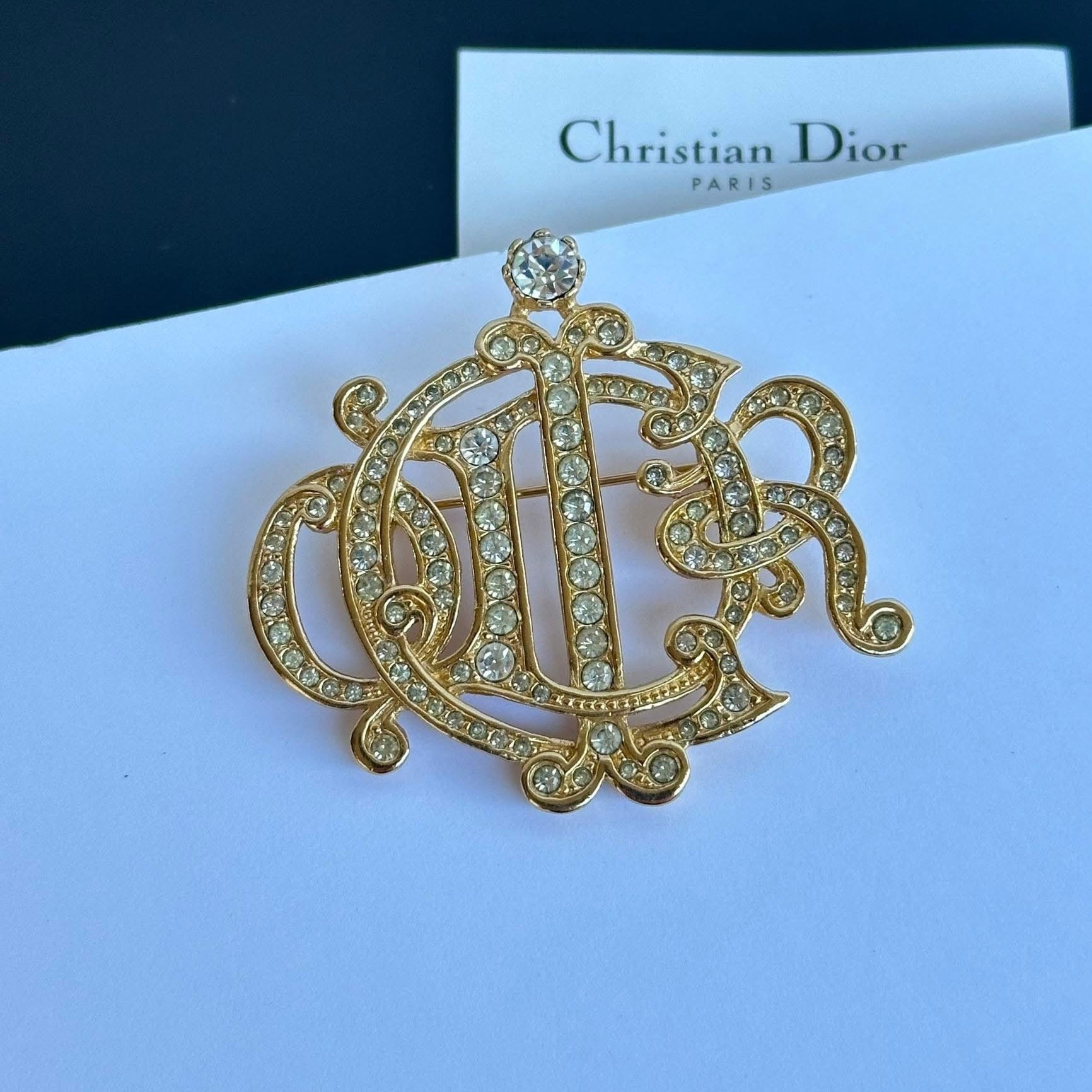 Vintage Christian Dior brooch rare