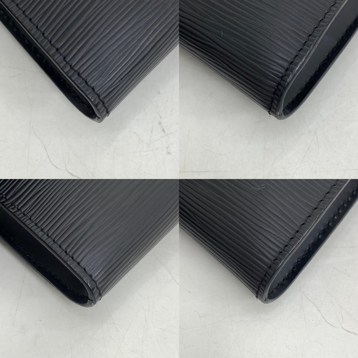 Louis Vuitton Vintage Epi Noir Pochette Accessories