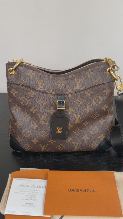 Louis Vuitton Odeon PM Monogram Noir Crossbody Bag