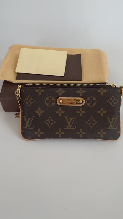 Louis Vuitton Milla MM Monogram Clutch
